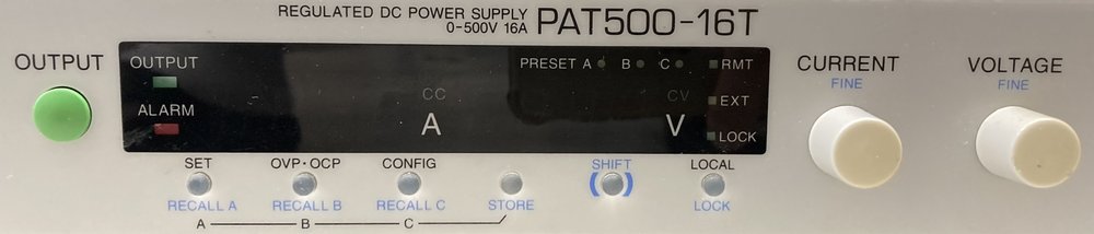KIKUSUI PAT500-16T DC파워서플라이