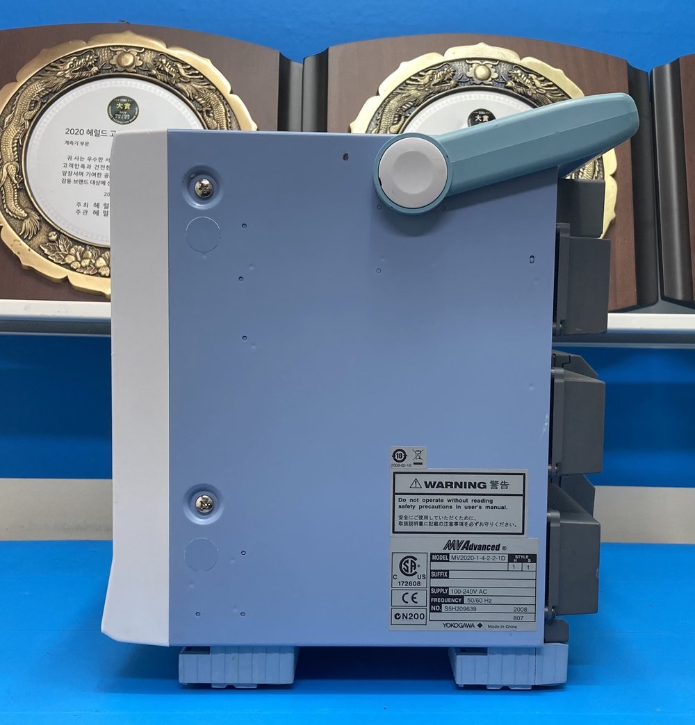 YOKOGAWA MV2020[20채널] 온도레코더